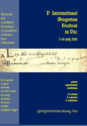 V.Gregorian Festival